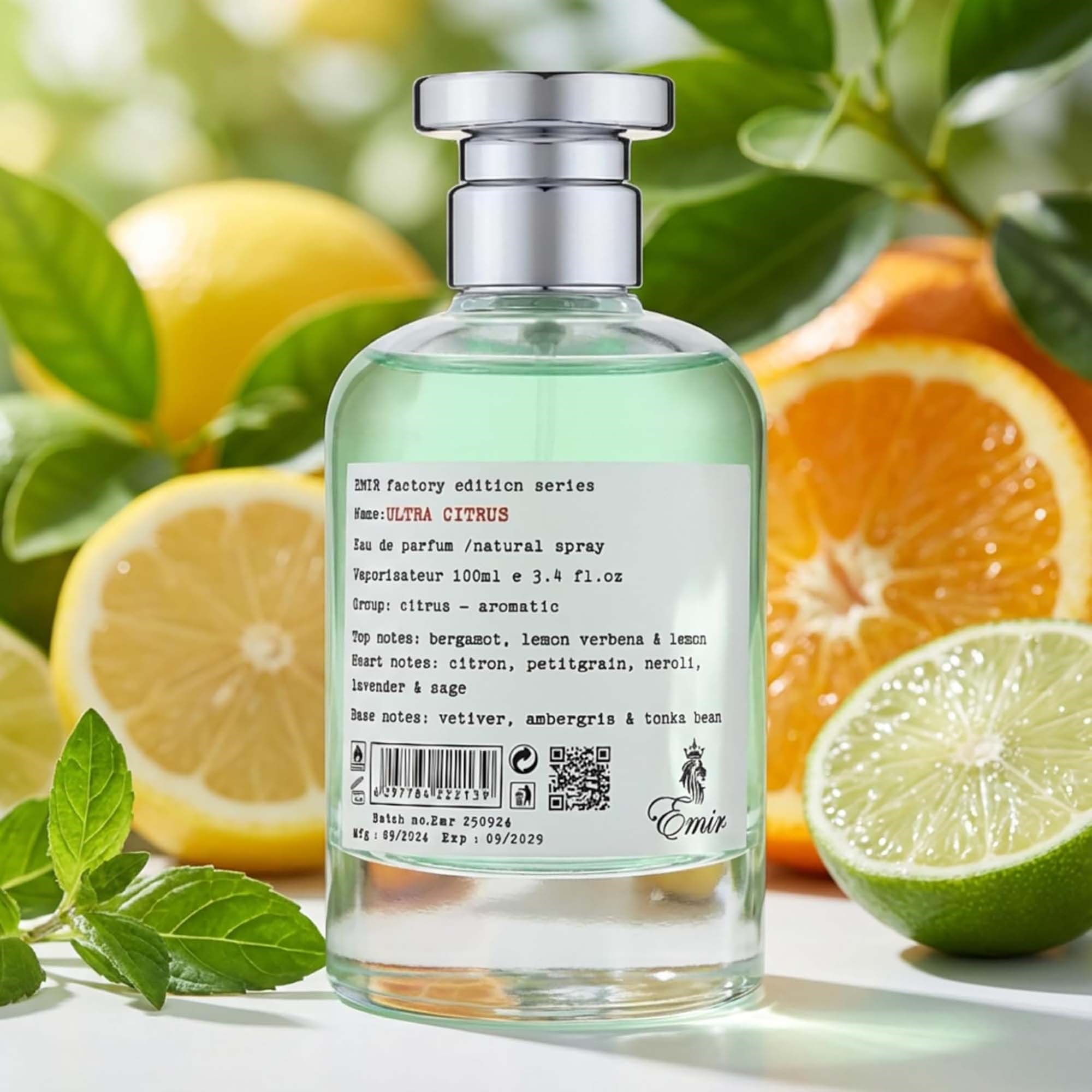 Emir Factory Edition: Ultra Citrus Eau de Parfum 100 ml (obrázok 3)