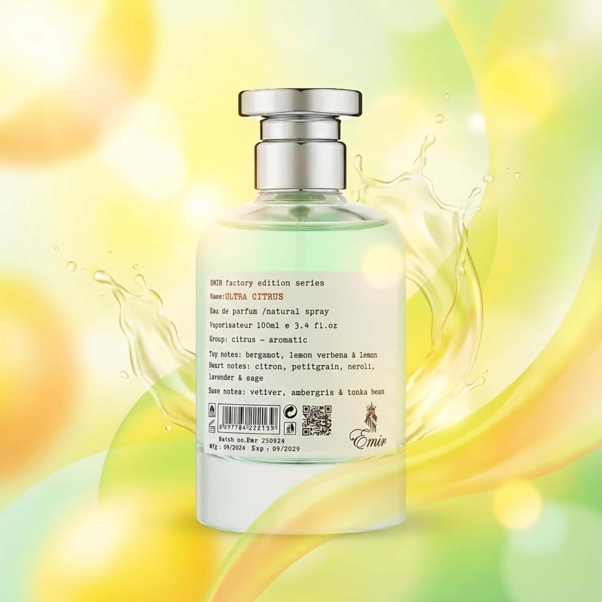 Emir Factory Edition: Ultra Citrus Eau de Parfum 100 ml (obrázok 5)