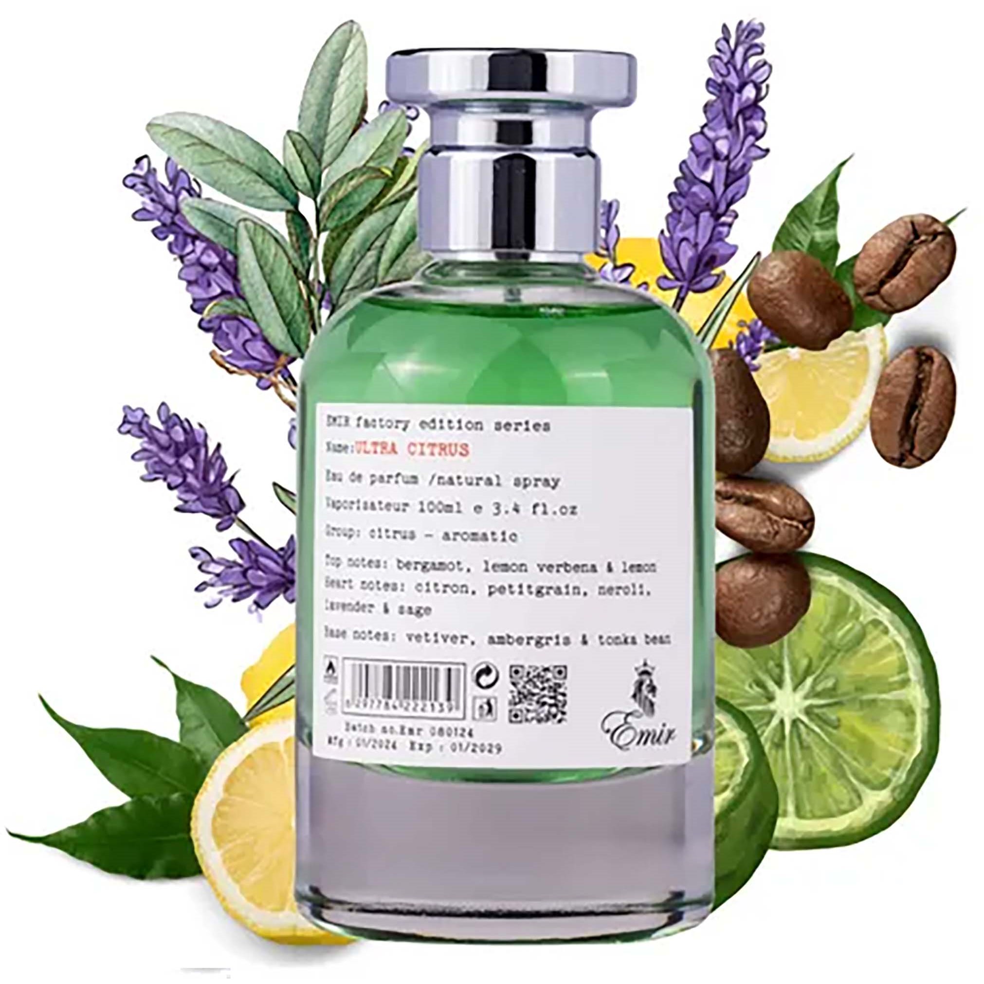 Emir Factory Edition: Ultra Citrus Eau de Parfum 100 ml (obrázok 7)