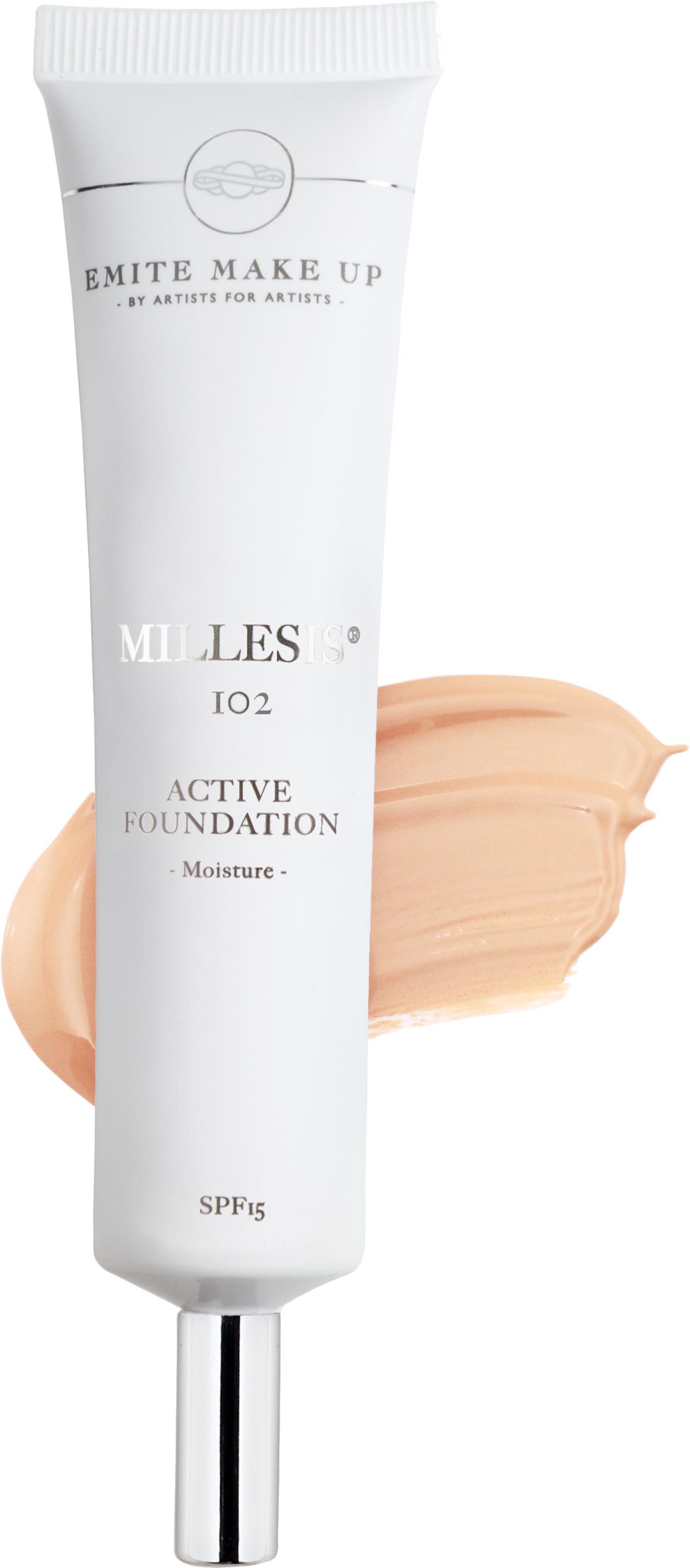 EMITÉ MAKE UP Millesis Active Foundation 102