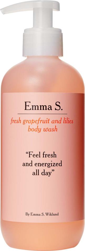 Emma S. Fresh Grapefruit And Lilies Body Wash 350 ml