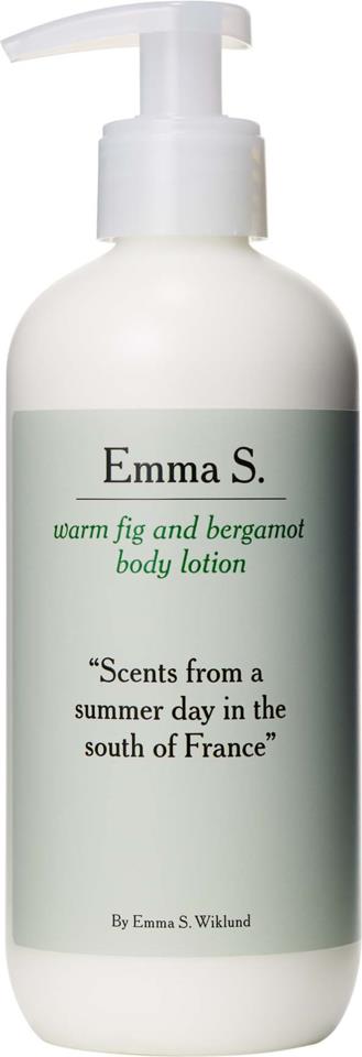 Emma S. Warm Fig And Bergamot Body Lotion 350 ml