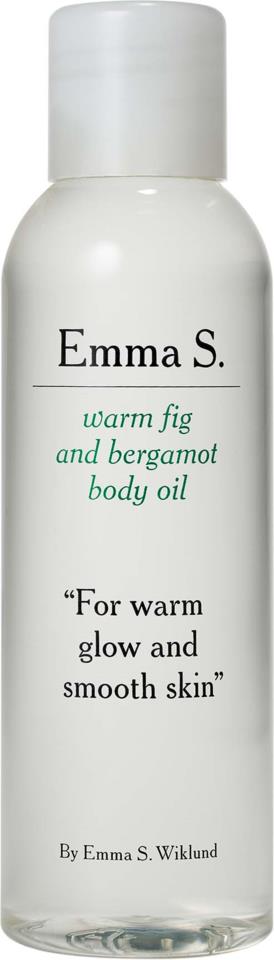 Emma S. Warm Fig And Bergamot Body Oil 125ml