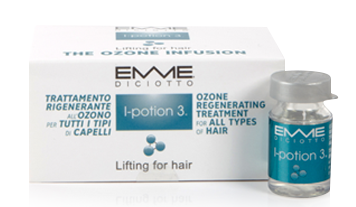 Emmediciotto I-Potion 3 Lifting  For Hair Ozone Treatment Phials 8 pack 20 ml