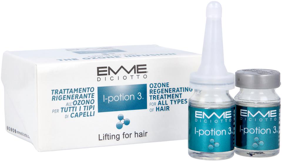 Emmediciotto I-Potion 3 Lifting For Hair Ozone Treatment Phi