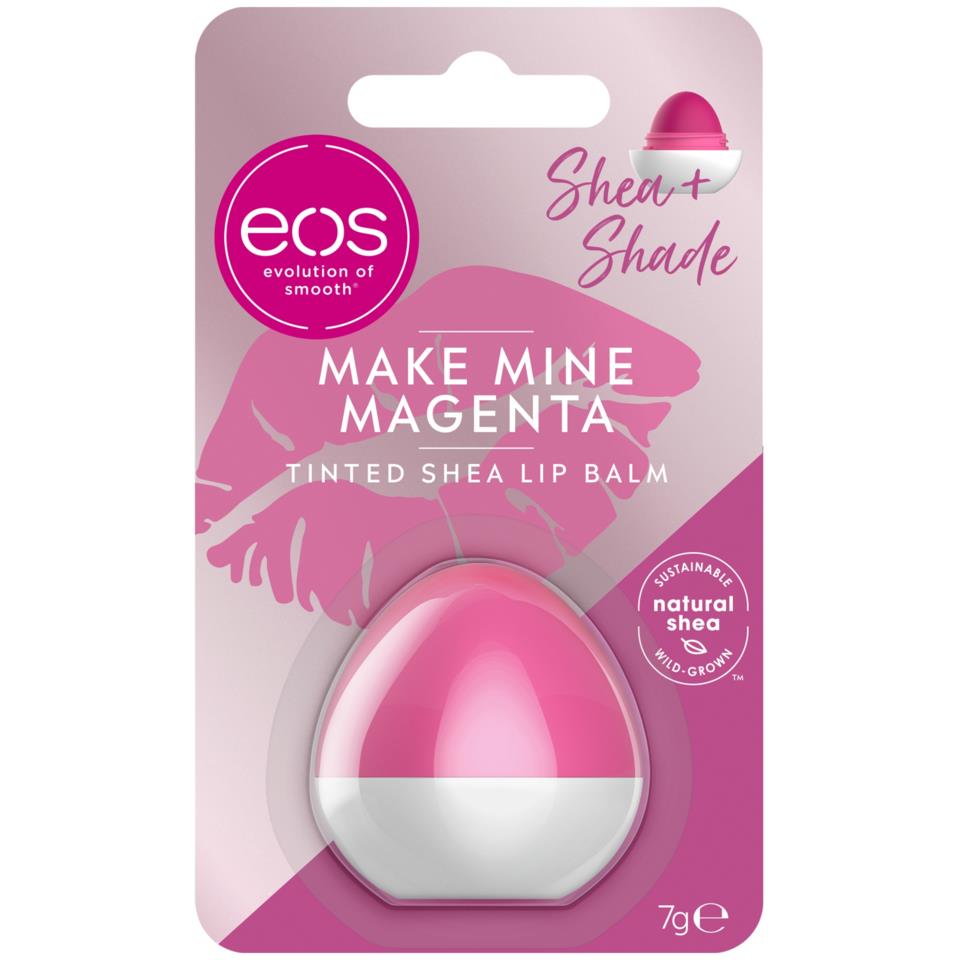 eos Make Mine Magenta Sphere Lip Balm Blister