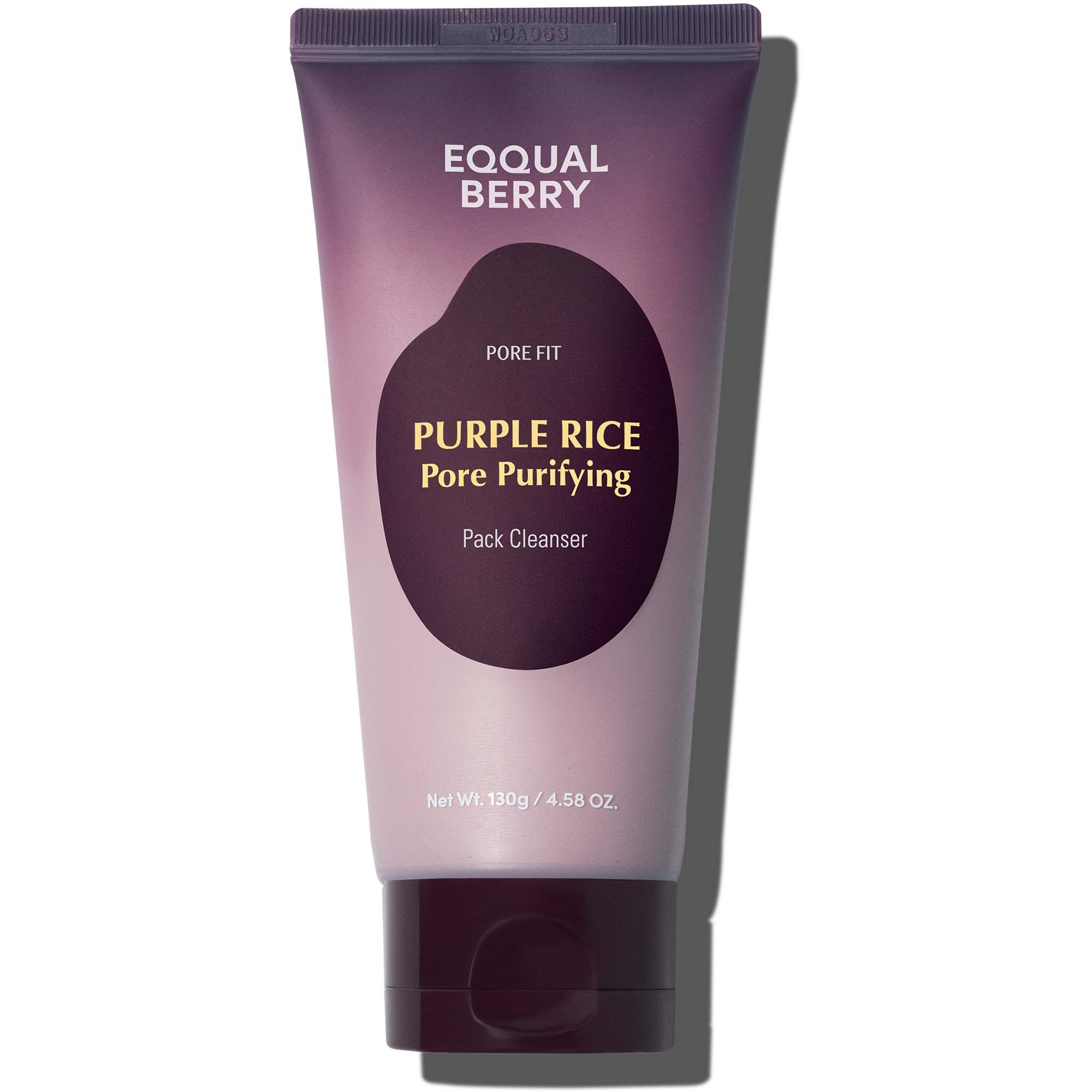 Eqqualberry Purple Rice Pore Purifying Pack Cleanser 130 g billede