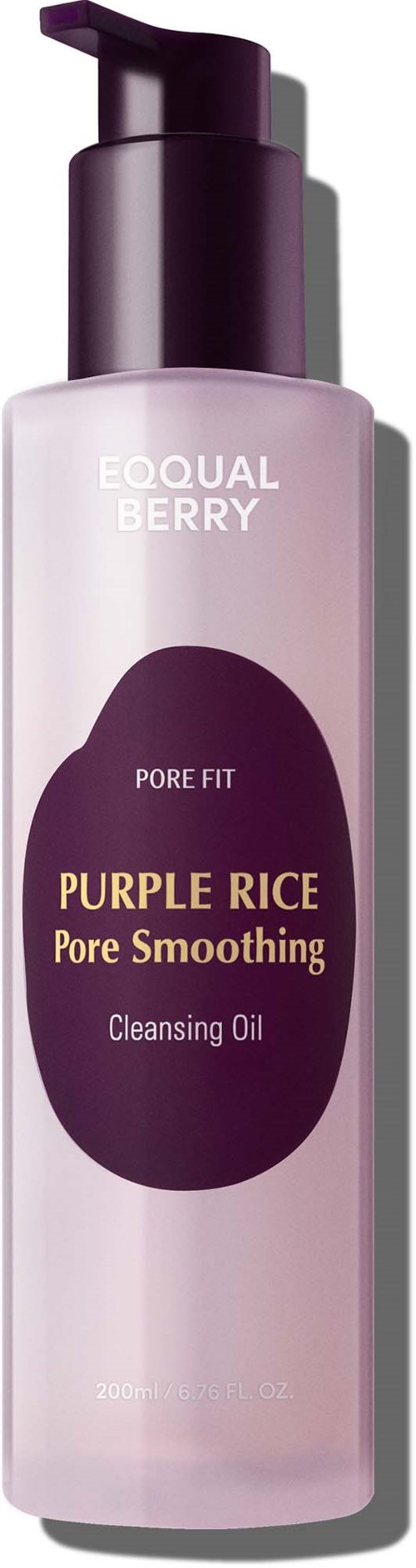 Eqqualberry Purple Rice Pore Smoothing Cleasing Oil 200 ml