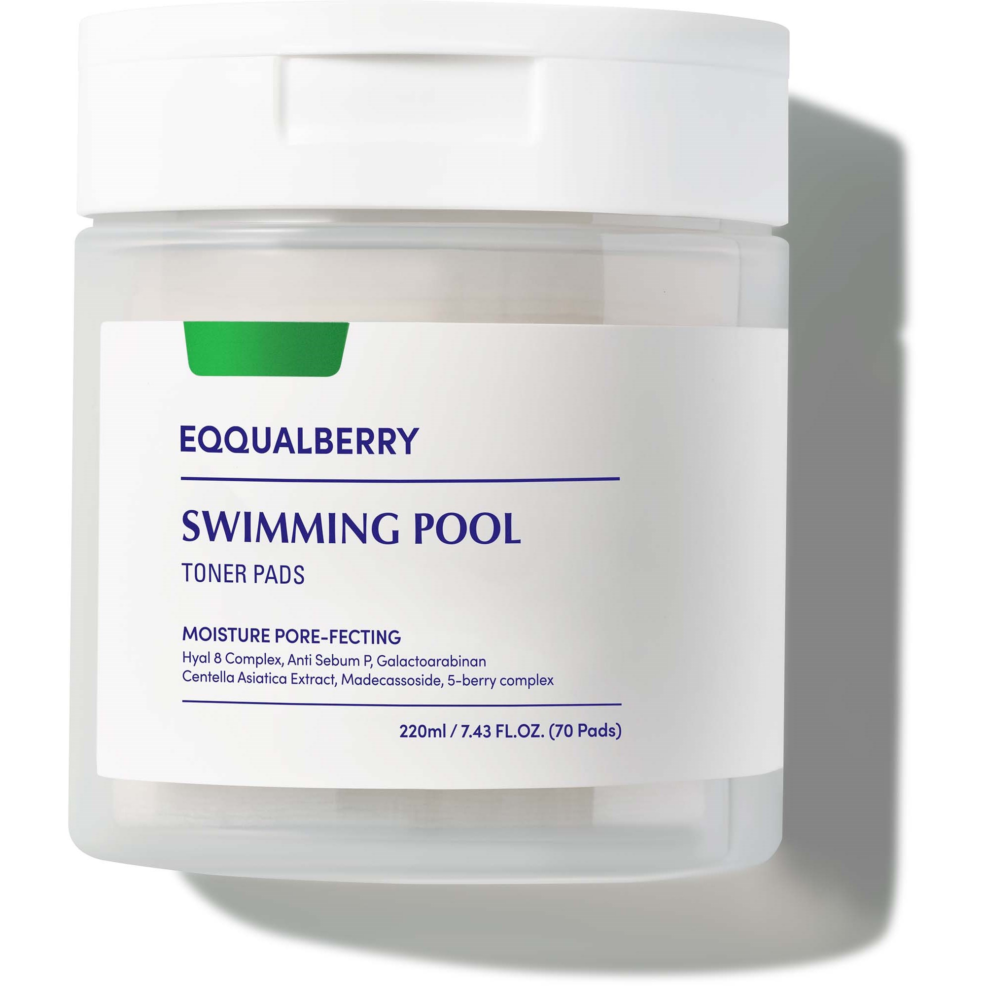 Eqqualberry Swimming Pool Toner Pads 220 ml billede