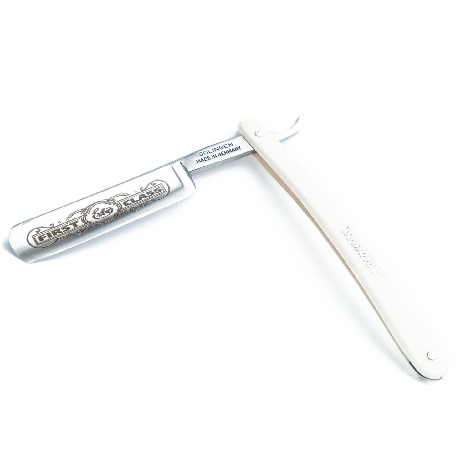 Erbe Straight Razor White Resin 5/8 1 st