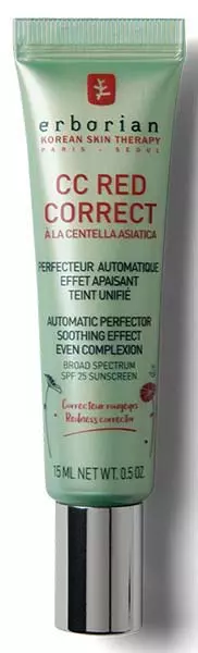 Paras CC voide - Katso suosituimmat voiteet 2026 5 Erborian CC Red Correct