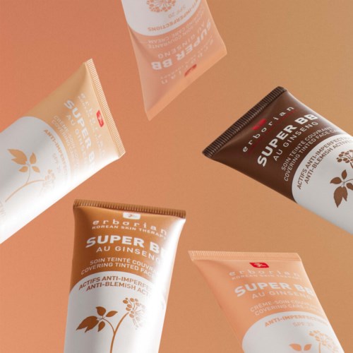 BB Crème Erborian Super BB Au Ginseng - Teinte Nude - 40 Ml - Soin Unifiant Et Hydratant - Neuf