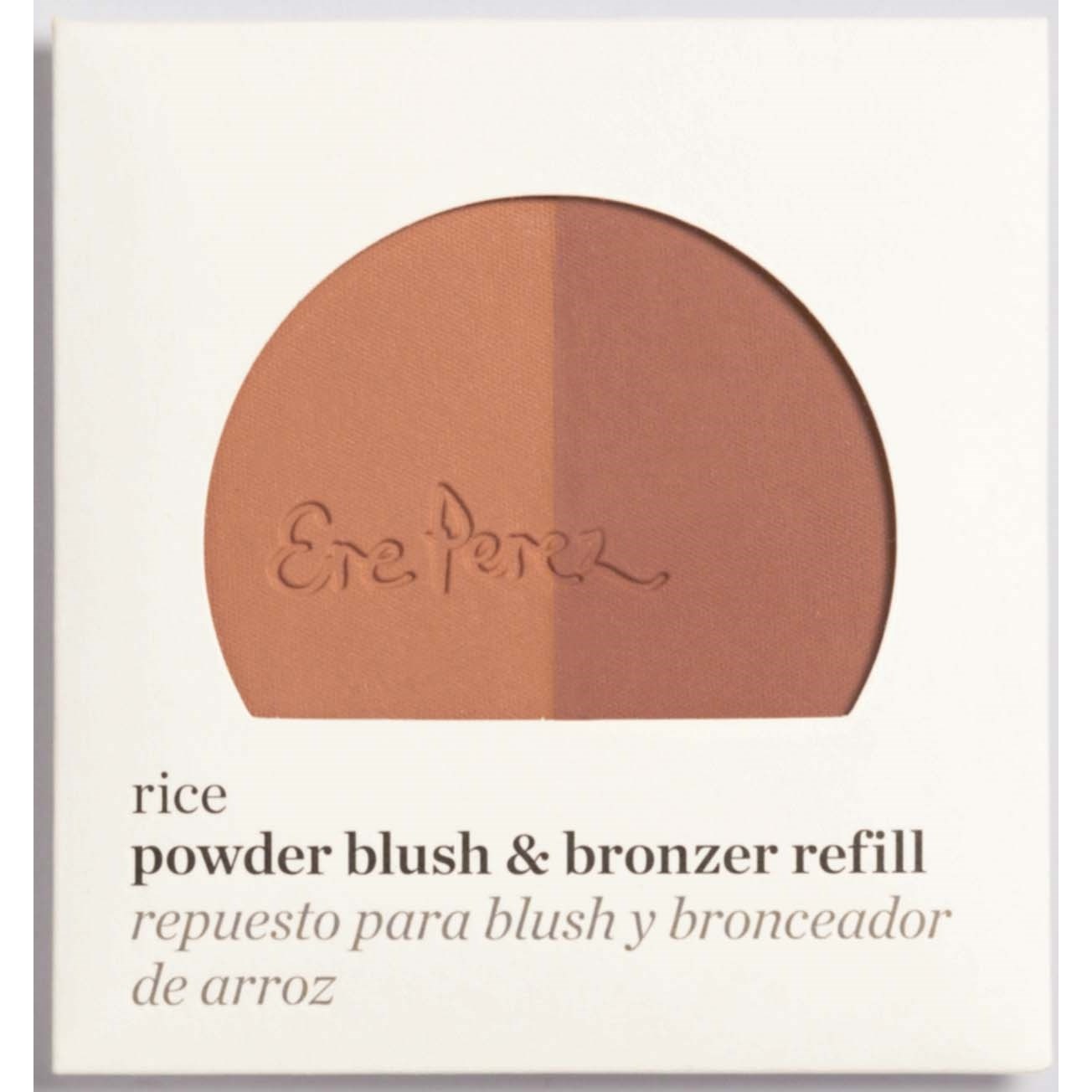 Läs mer om Ere Perez Rice Powder Blush & Bronzer Refill Roma