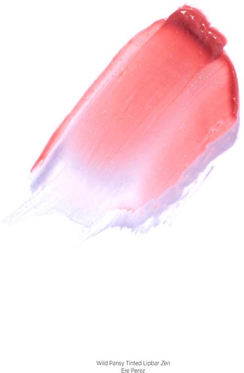 Ett rosa läppstiftstegang med glänsande textur och mjuk färggradient.
