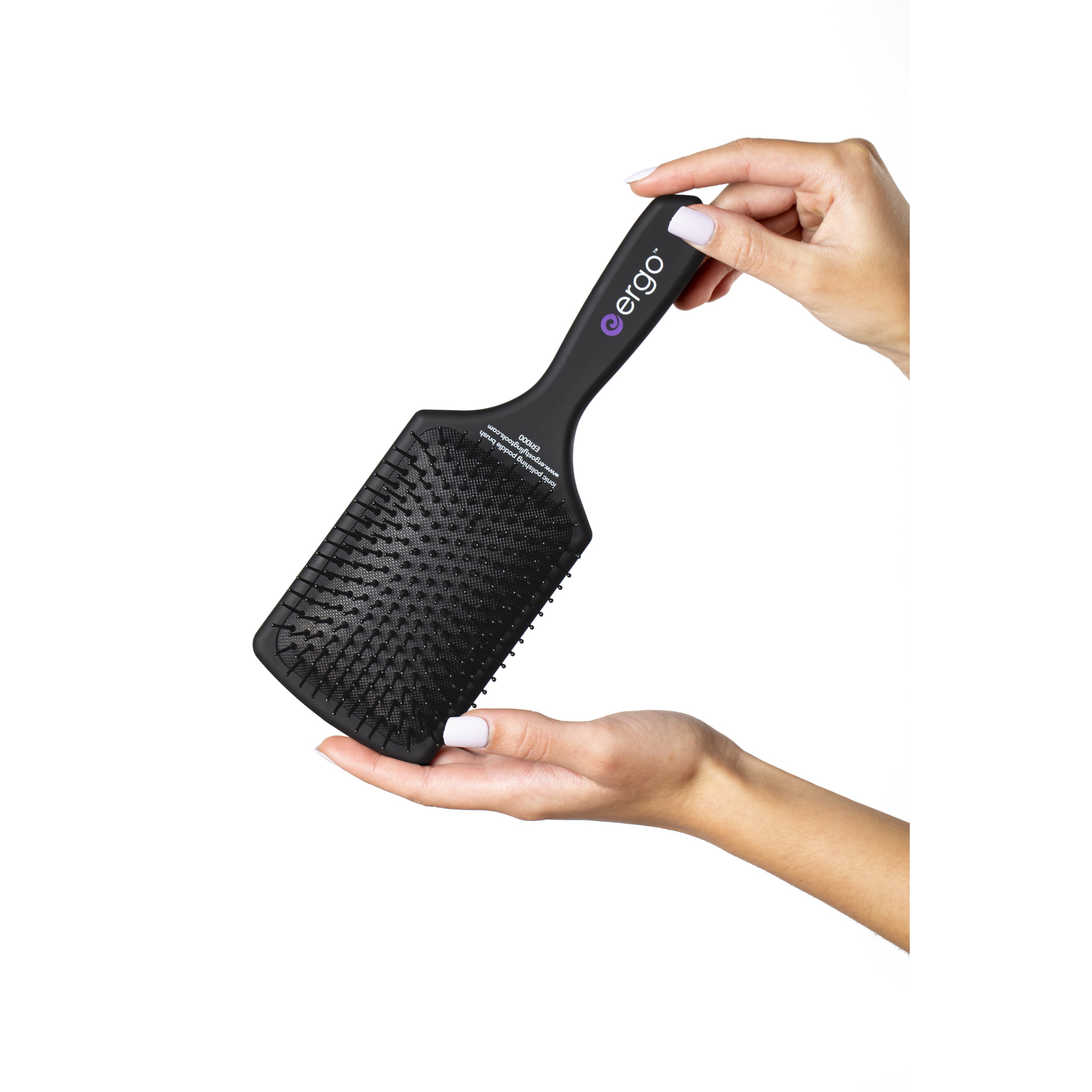 Ergo Er1000 Ionic Polishing Paddle Hair Brush (obrázok 3)