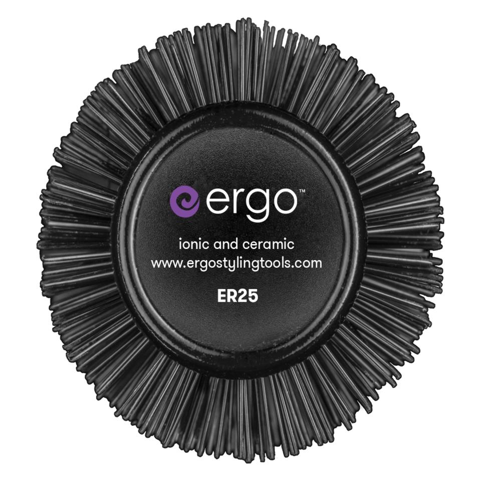 Ergo Er25 Ionic Ceramic Round Hair Brush