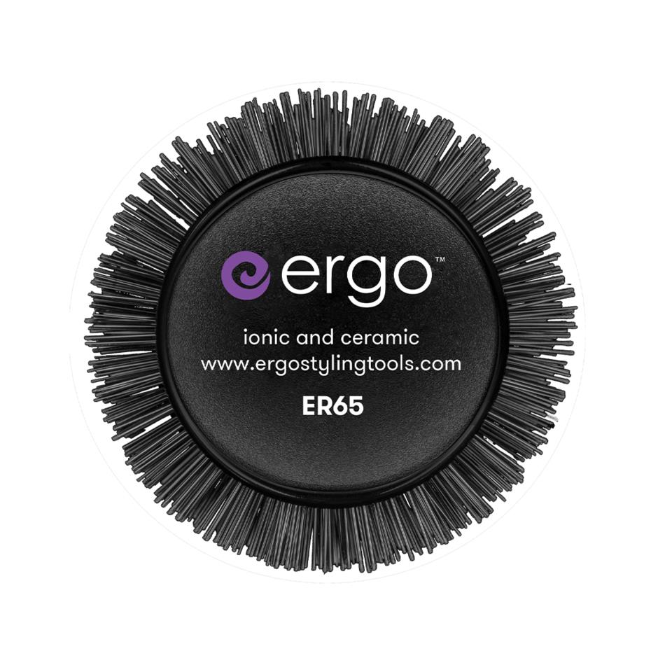 Ergo Er65 Ionic Ceramic Round Hair Brush