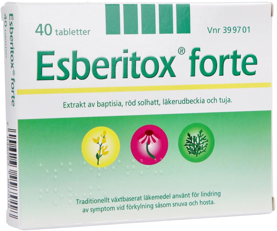 Esberitox Forte 40 Tabletter