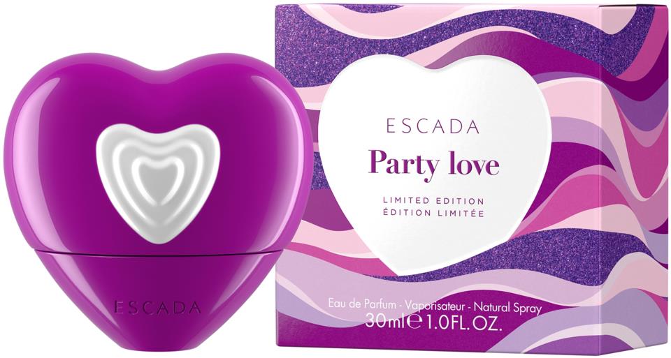 Escada Party Love Limited Edition Eau De Parfum For Women 30ml