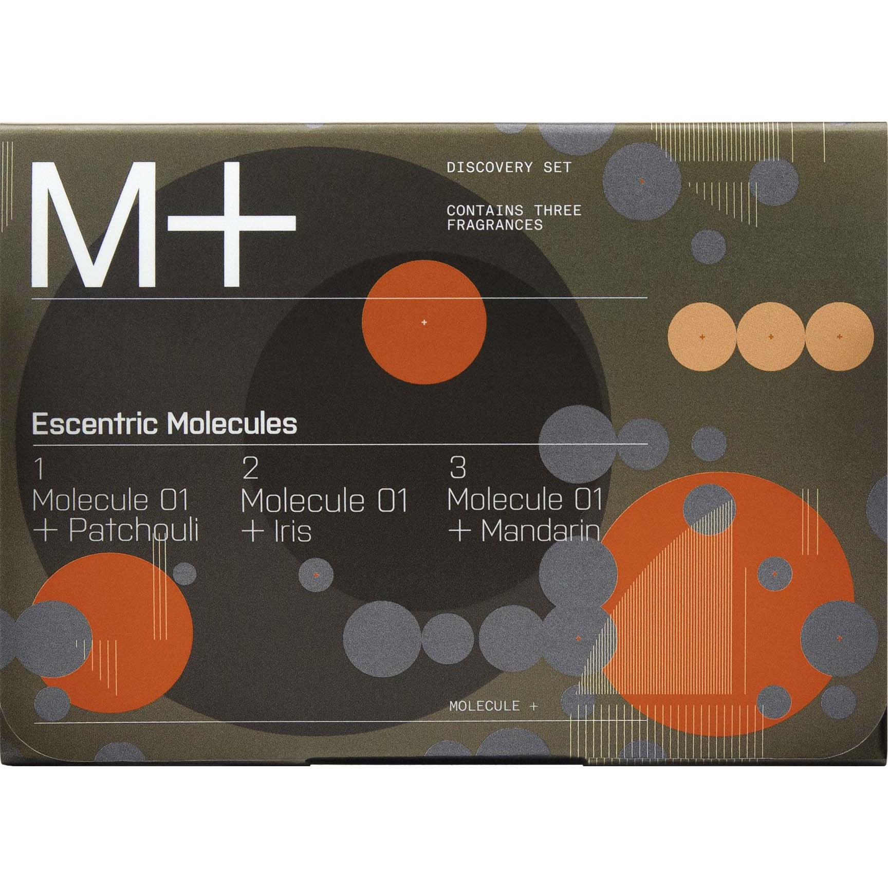 Läs mer om Escentric Molecules M+ Patchouli, Iris Mandarin Discovery Set 3 x 2 ml