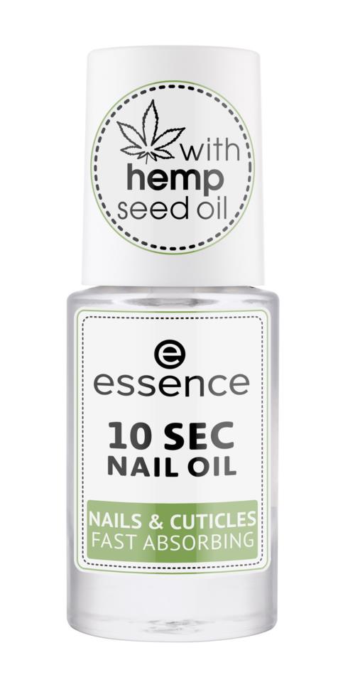 Essence 10 Sec Nail Oil Nails & Cuticles Fast Absorbing