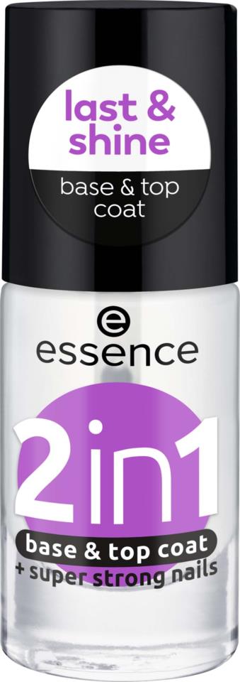 essence 2 In 1 Base & Top Coat 8 ml