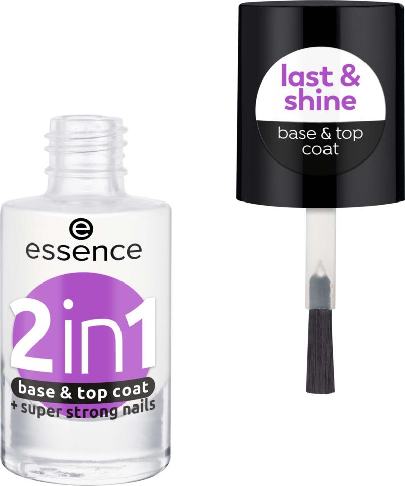 essence 2 In 1 Base & Top Coat 8 ml