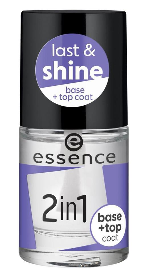 essence 2in1 base & top coat