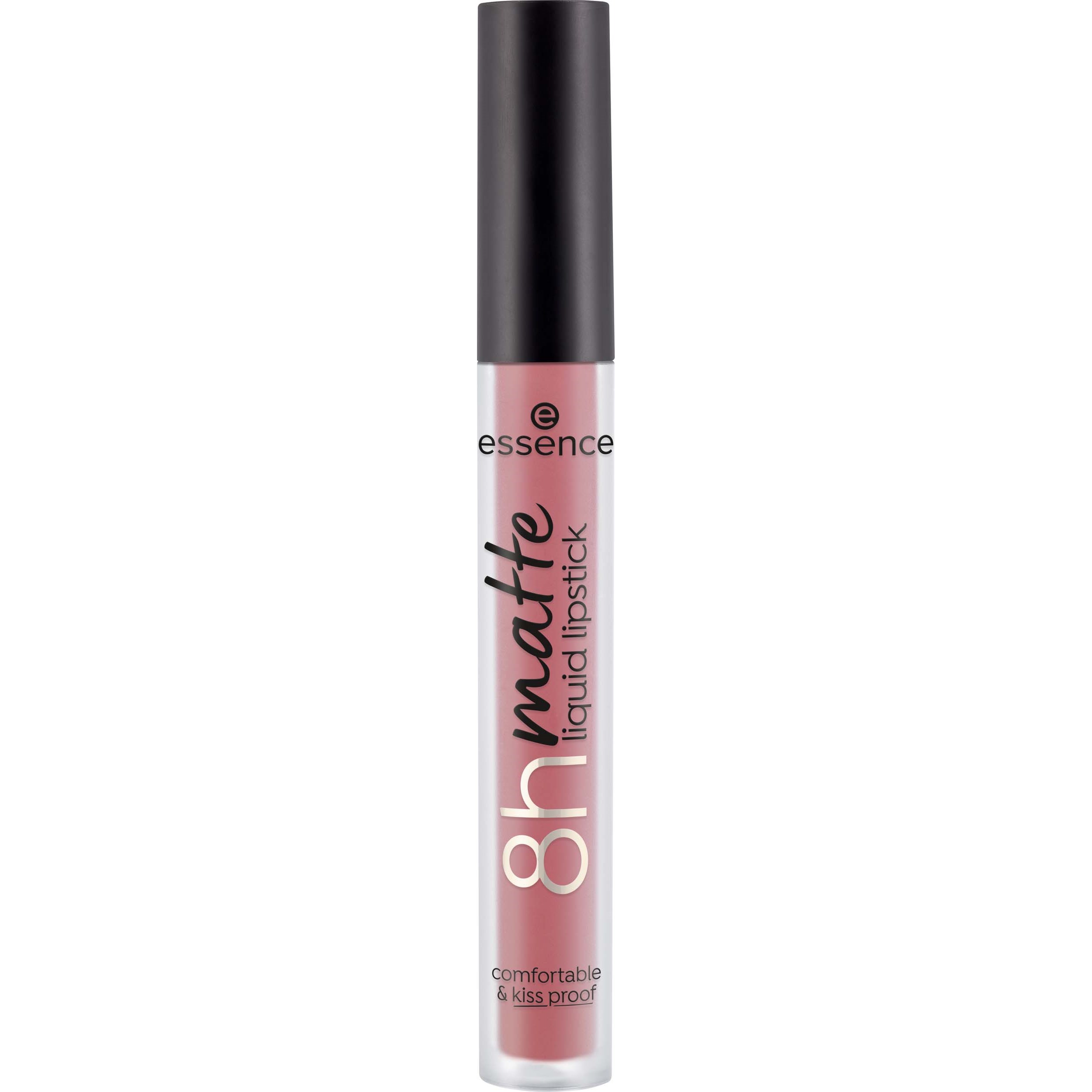 Läs mer om essence 8H Matte Liquid Lipstick 04 Rosy Nude