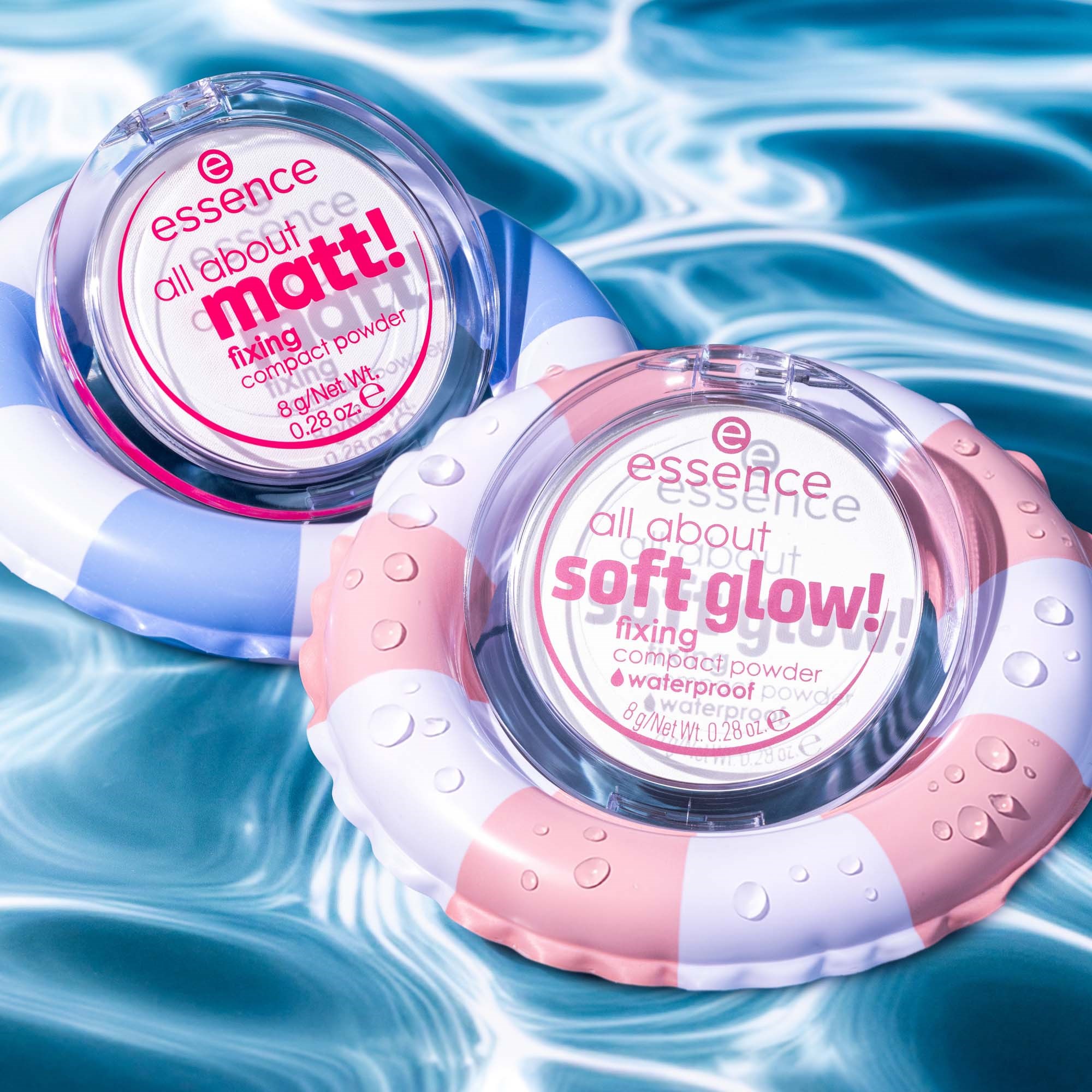 essence All About Soft Glow! Fixing Compact Powder Waterproof (obrázok 5)