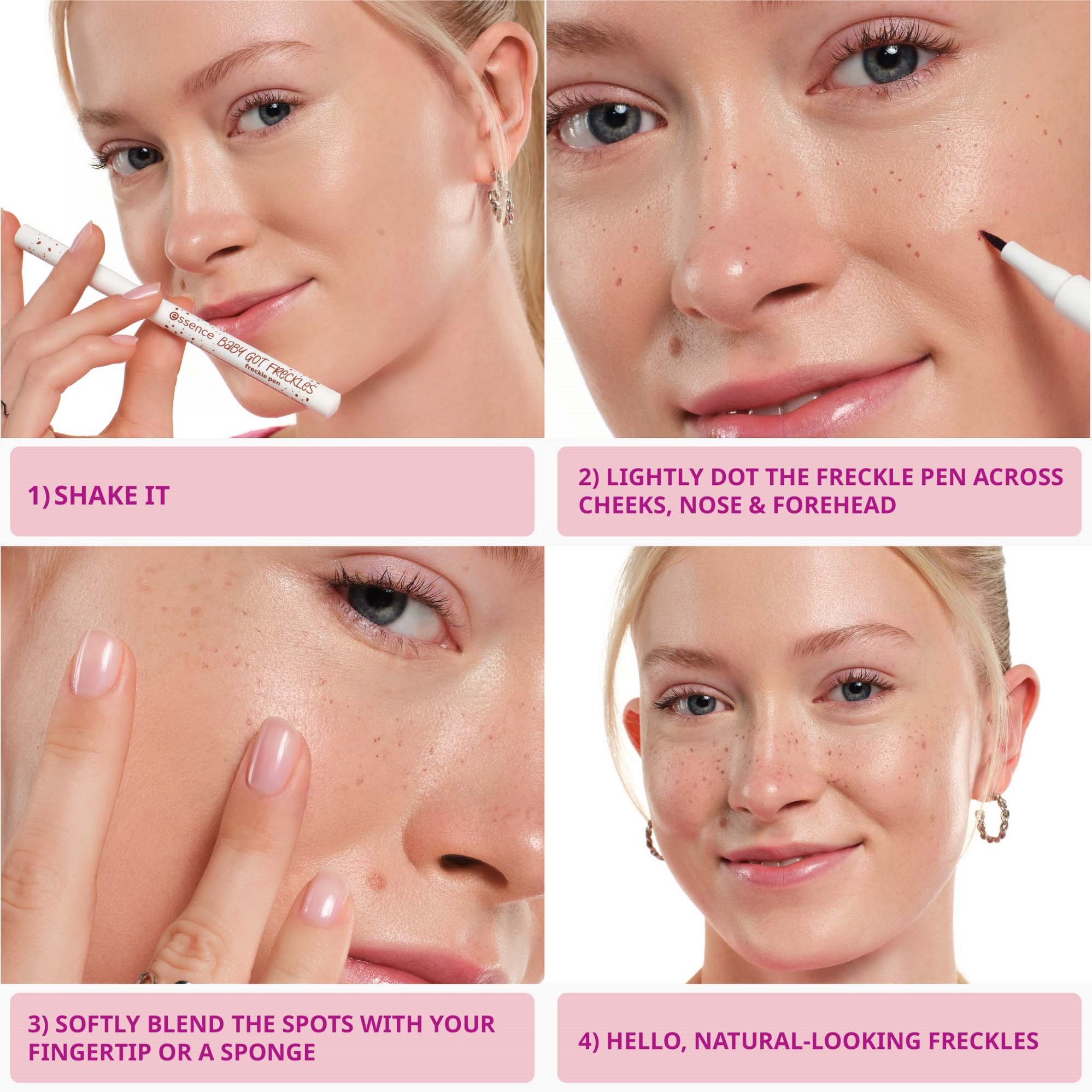essence Baby Got Freckles Freckle Pen 10 Faux Real (obrázok 6)