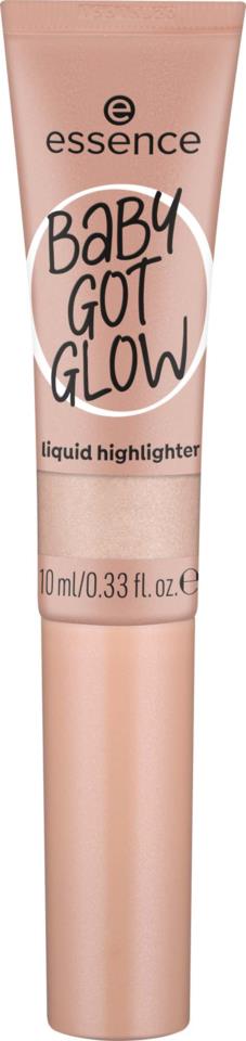 essence Baby Got Glow Liquid Highlighter 10 Sassy In Silk 10 ml