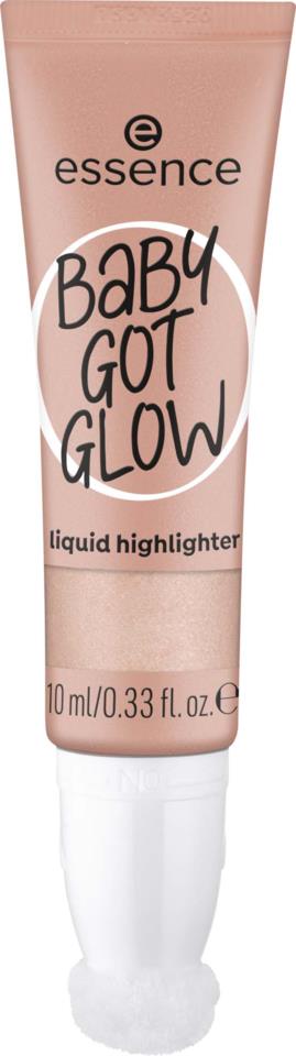 essence Baby Got Glow Liquid Highlighter 10 Sassy In Silk 10 ml
