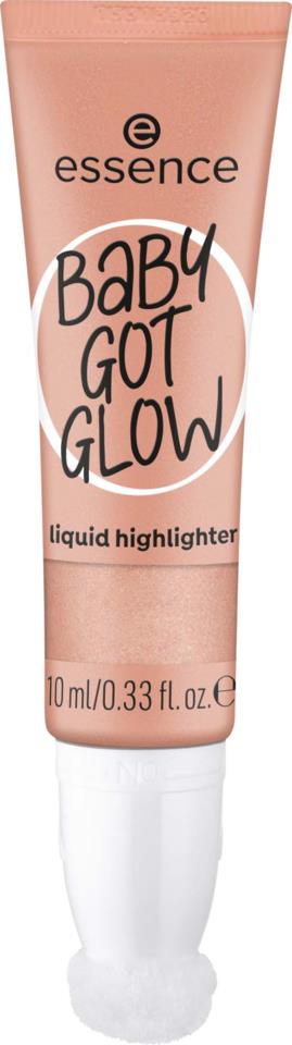 essence Baby Got Glow Liquid Highlighter 30 Breezy Bronze 10 ml
