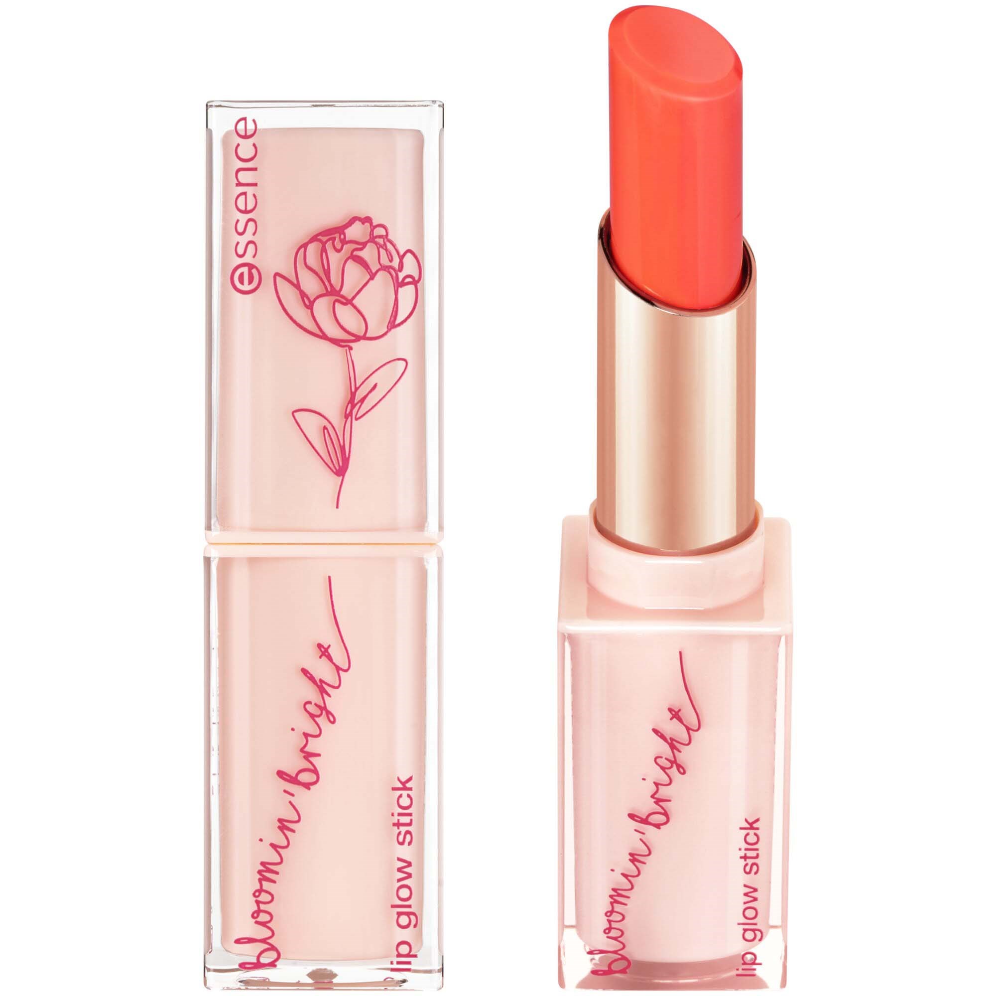 Läs mer om essence Bloomin Bright Lip Glow Stick 02 Bloom Up!