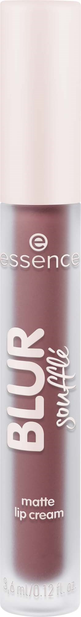 Lippenstift-Röhrchen mit der Aufschrift Blush Soulmate, matten Abschluss. Es hat einen weißen Deckel und einen rosa Körper.