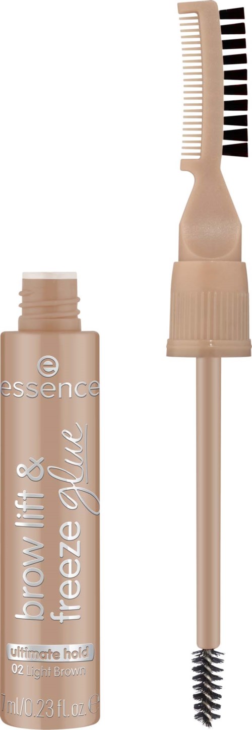 essence Brow Lift & Freeze Glue 02 Light Brown