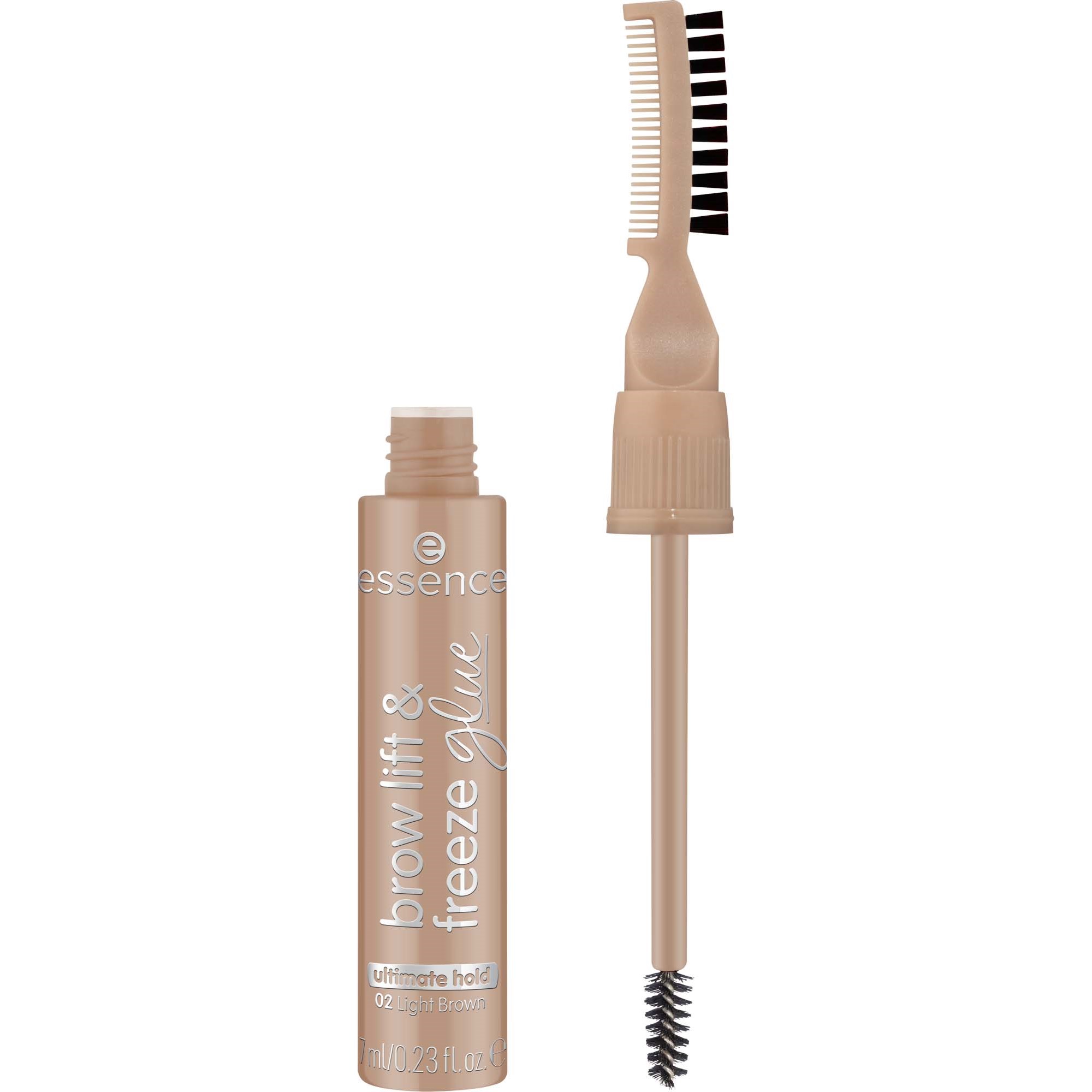 essence Brow Lift & Freeze Glue 02 Light Brown