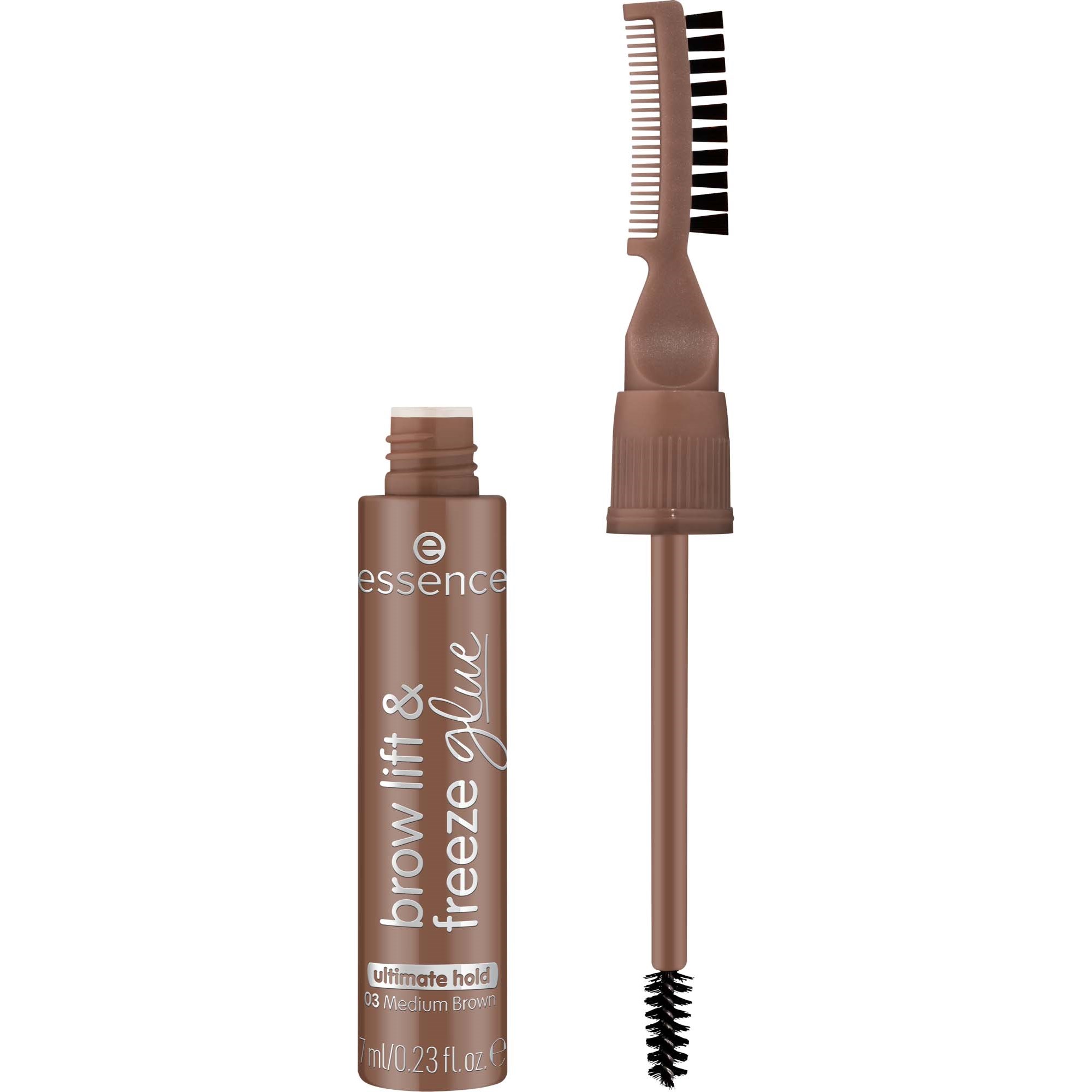 essence Brow Lift & Freeze Glue 03 Medium Brown