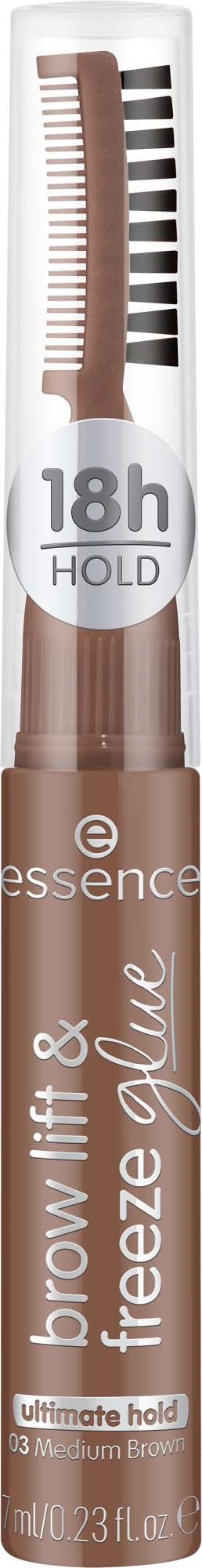 essence Brow Lift & Freeze Glue 03 Medium Brown