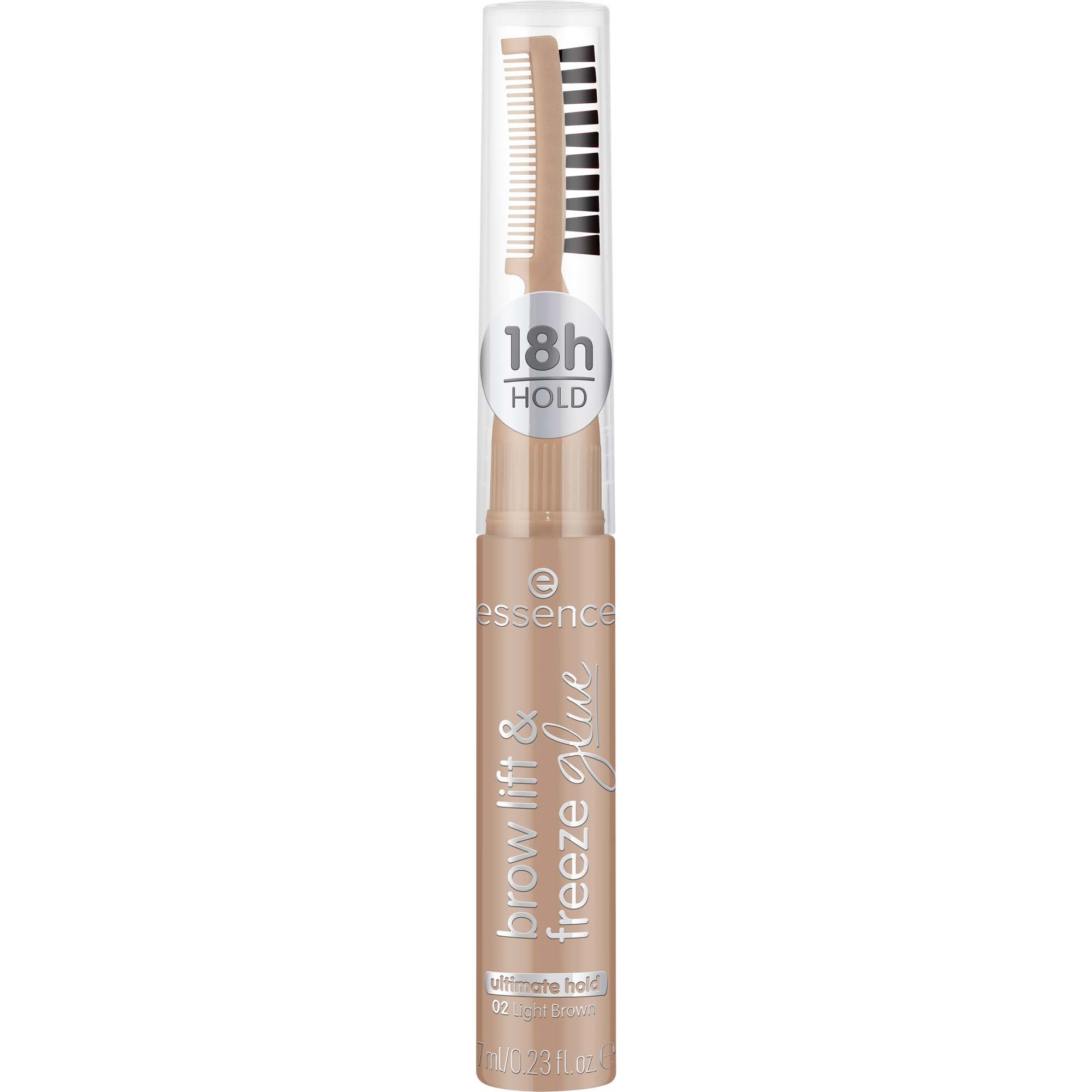 essence Brow Lift & Freeze Glue 02 Light Brown