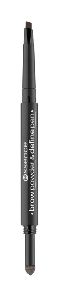 essence brow powder & define pen 04