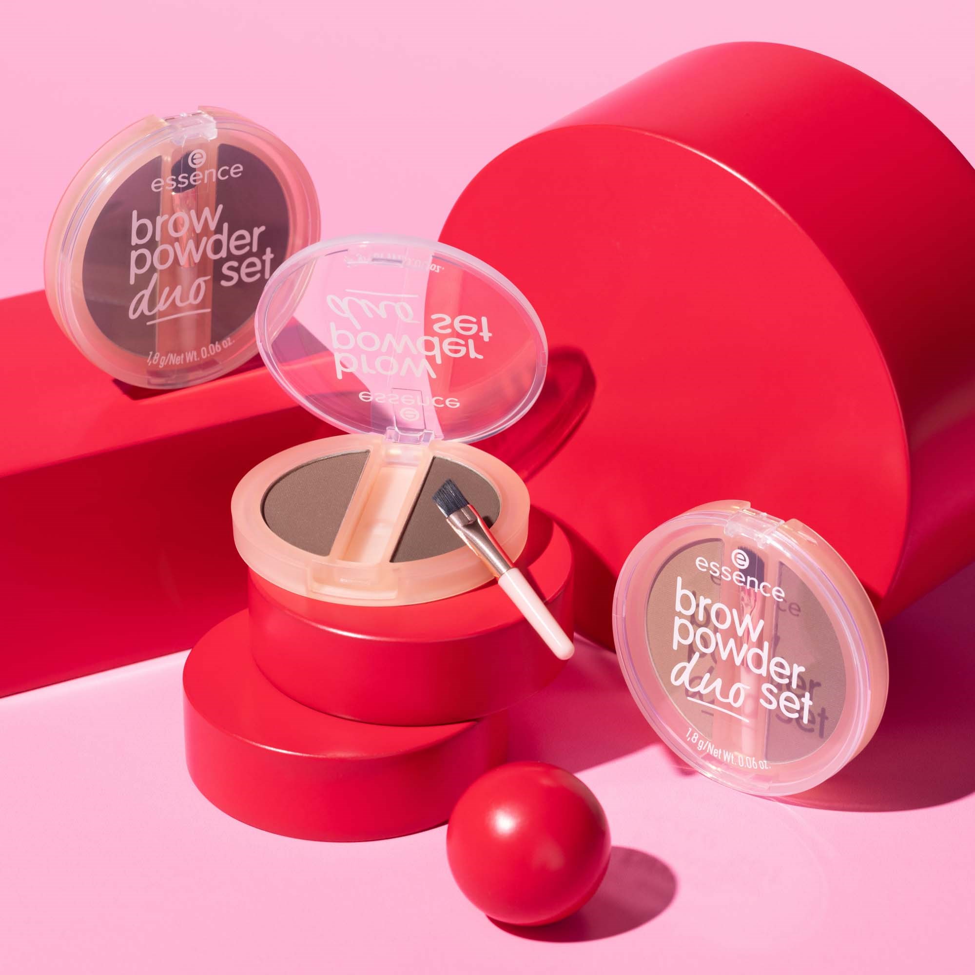 essence Brow Powder Duo Set 01 Light (obrázok 5)