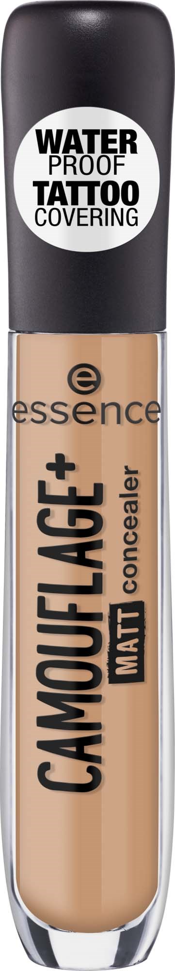 Flytande concealer med vattentät tatueringsskyddsetikett, från Essence, i tub.