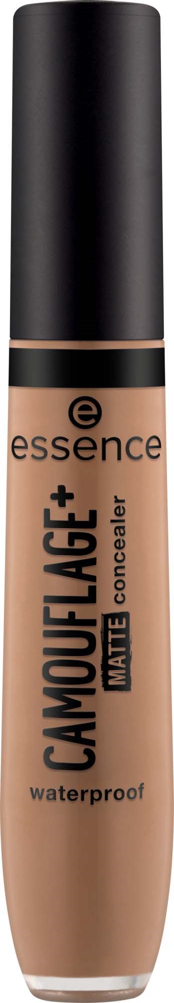 A tube of Essence Camouflage Matte Concealer, designed to hide skin imperfections.