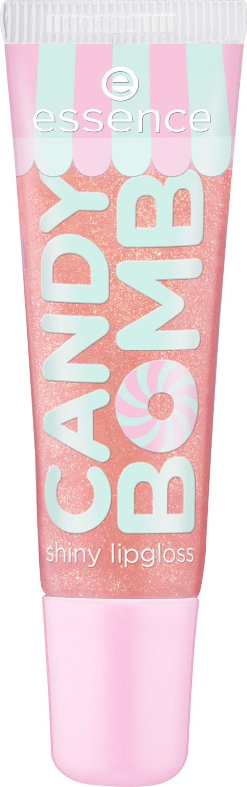 essence Candy Bomb Shiny Lipgloss 01 Cotton Candy