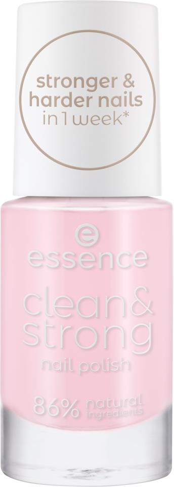essence clean & strong nail polish 01