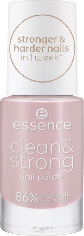 essence clean & strong nail polish 02