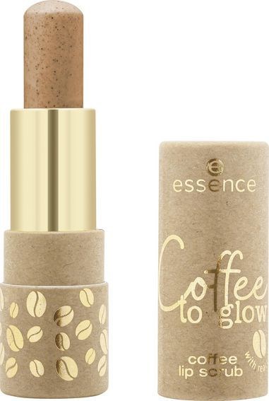essence Coffee to glow coffee lip scrub 1