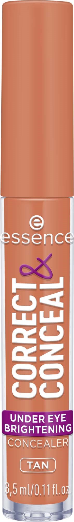 En beige concealer som markeras för att ljusa upp under ögonen och passar solbränd hud.